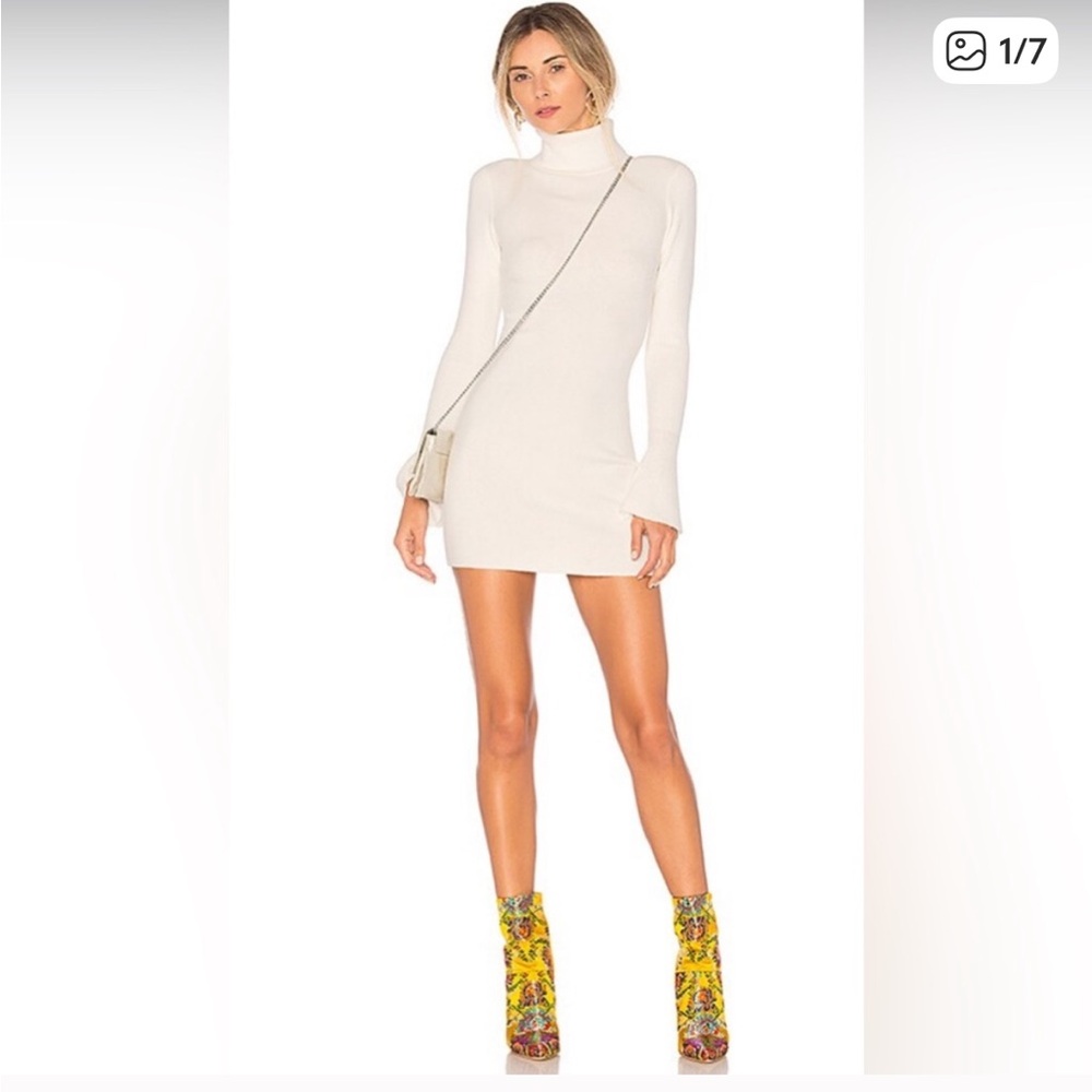 Lovers + Friends UNSTOPPABLE DRESS In marshmallow M